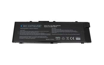 IPC-Computer batería 80Wh compatible para Dell Precision M7520