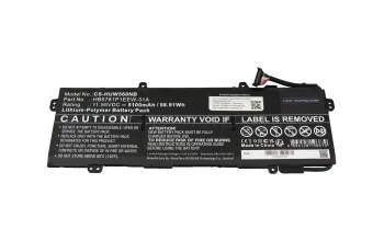 IPC-Computer batería compatible para CameronSino CS-HUW560NB con 58,91Wh