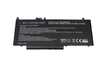 IPC-Computer batería compatible para Dell 451-BBLN con 43Wh