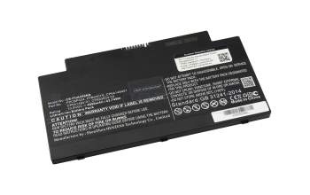 IPC-Computer batería compatible para Fujitsu FUJ:CP693003-XX con 43,74Wh