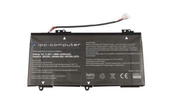 IPC-Computer batería compatible para HP 849568-421 con 39Wh