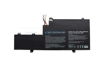 IPC-Computer batería compatible para HP HSN-I04C con 44Wh