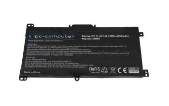 IPC-Computer batería compatible para HP HSTNN-LB7S con 47,31Wh