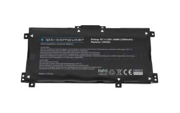 IPC-Computer batería compatible para HP TPN-W127 con 40Wh