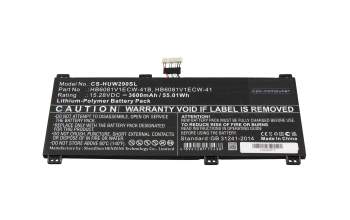 IPC-Computer batería compatible para Huawei HB6081V1ECW-41 con 55Wh