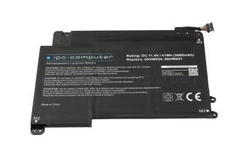 IPC-Computer batería compatible para Lenovo 00HW021 con 41Wh