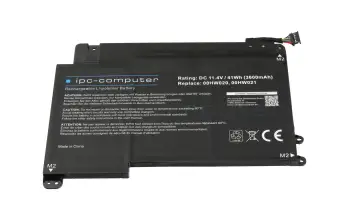 IPC-Computer batería compatible para Lenovo LE G400S-68-4S1P con 41Wh