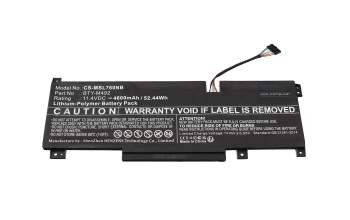IPC-Computer batería compatible para MSI S9N-0B3A2G2-SB3 con 52,4Wh