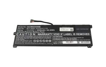 IPC-Computer batería compatible para MSI S9N-964F240-M47 con 49,40Wh