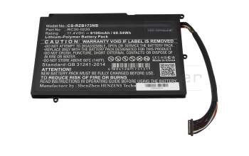 IPC-Computer batería compatible para Razer RC30-0220 con 69,54Wh