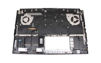 JMOA0KNR0-6910UK0012208000W3 teclado incl. topcase original Asus UK (Inglés) negro/transparente/negro con retroiluminacion