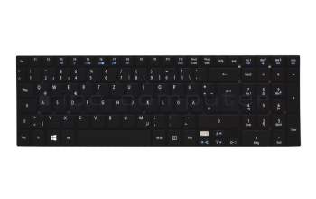 KB.I170A.393 teclado original Acer DE (alemán) negro