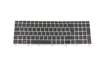 L09594-041 teclado original HP negro/plateado