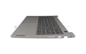 L1CZ0C10538 teclado incl. topcase original Lenovo US (Inglés) gris/canaso con retroiluminacion