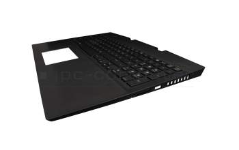 L63808-041 teclado incl. topcase original HP DE (alemán) negro/negro con retroiluminacion