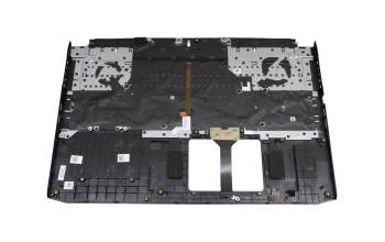 LG05P_N10B3L teclado incl. topcase original Acer DE (alemán) negro/negro con retroiluminacion