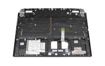 LG05P_N16B3L teclado incl. topcase original Acer DE (alemán) negro/negro con retroiluminacion (4060/4070)