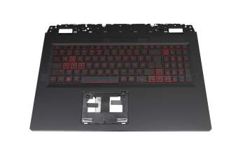 LG05P_N16BRL teclado incl. topcase original Acer DE (alemán) negro/negro con retroiluminacion