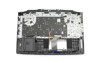 LG5P_A50BRL teclado incl. topcase original Acer DE (alemán) negro/negro con retroiluminacion