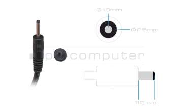 Lenovo Smart Tab M10 X306FA/XA original cargador 24 vatios EU wallplug pequeño