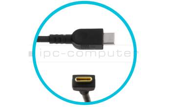 Lenovo ThinkPad T590 (20N4/20N5) original cargador USB-C 65 vatios redondeado