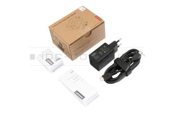 Lenovo ThinkPad X1 2-in-1 G10 (21Q0/21Q1) original GaN-cargador USB-C 65 vatios EU wallplug