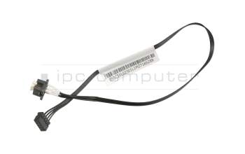 Lenovo ThinkStation P330 2nd Gen (30CY) original Cable del botón de encendido con LED blanco