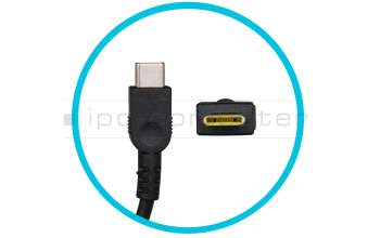 Lenovo Yoga 7a 2-in-1 14AGP11 (83TD) original cargador USB-C 65 vatios angular
