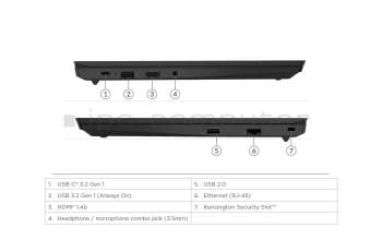 Lenovo Yoga Pro 7 14IAH10 Type 83KF ThinkPad E15 G3 (20YG) usado