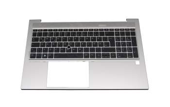 M07493-041 teclado incl. topcase HP DE (alemán) negro/negro con mouse stick