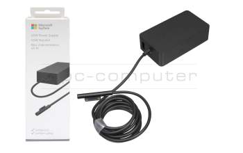 M1123226-005 cargador original Microsoft 65 vatios redondeado (incluida la conexión USB)