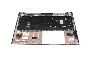 M35816-041 teclado incl. topcase original HP DE (alemán) negro/plateado con retroiluminacion y mouse stick