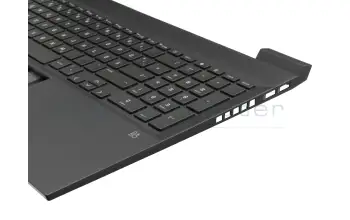 M76862-041 teclado incl. topcase original HP DE (alemán) negro/negro con retroiluminacion (tarjeta gráfica RTX)