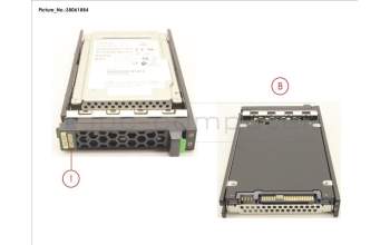 Fujitsu SSD SAS 12G 400GB WRITE-INT. 2.5\" H-P EP para Fujitsu PrimeQuest 3800B