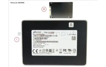 Fujitsu SSD S3 256GB 2.5 SATA (7MM) para Fujitsu Celsius C780