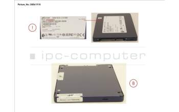 Fujitsu SSD S3 480GB 2.5 SATA para Fujitsu Celsius J550/2