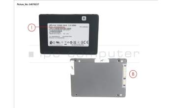 Fujitsu SSD S3 480GB 2.5 SATA para Fujitsu Celsius W5010