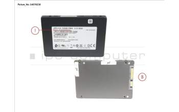 Fujitsu SSD S3 960GB 2.5 SATA para Fujitsu Celsius C780