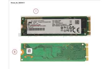 Fujitsu SSD S3 M.2 2280 512GB para Fujitsu Esprimo P757