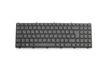 MP-12N76D0-4305 teclado original Clevo DE (alemán) negro/negro/mate