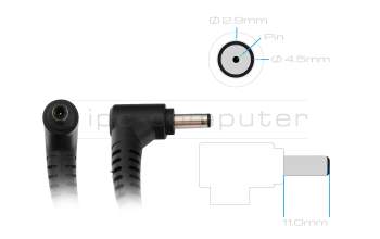 MSI Pulse 17 B13VGK/B13VFK (MS-17L5) original cargador 200 vatios