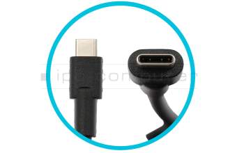 MSI Summit E16 AI Studio A1VFTG original GaN-cargador USB-C 140 vatios filos