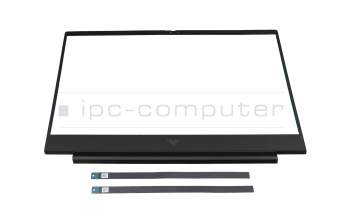 Marco de pantalla 39,6cm(15,6 pulgadas) antracita-negro original para HP Victus 16-r0000