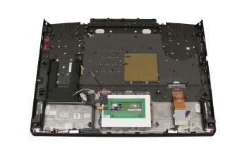 NBX0001HF00 teclado incl. topcase original Lenovo DE (alemán) negro/negro con retroiluminacion