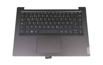 NBX0001NY00 0A teclado incl. topcase original Lenovo DE (alemán) gris/antracita
