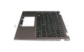 NC210110G3851 teclado incl. topcase original Acer DE (alemán) negro/canaso