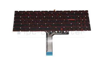 NCX02.011-A01 teclado original MSI DE (alemán) negro con retroiluminacion