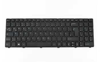 NK8200-01001D02/A teclado original Medion DE (alemán) negro/negro brillante con Windows 7 Layout