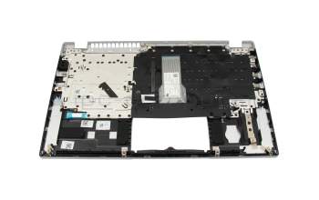 NKI13131JQ teclado incl. topcase original Acer CH (suiza) plateado/plateado con retroiluminacion