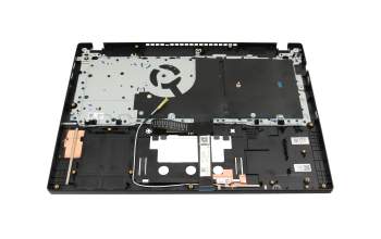 NKI13132KG teclado incl. topcase original Acer DE (alemán) negro/negro